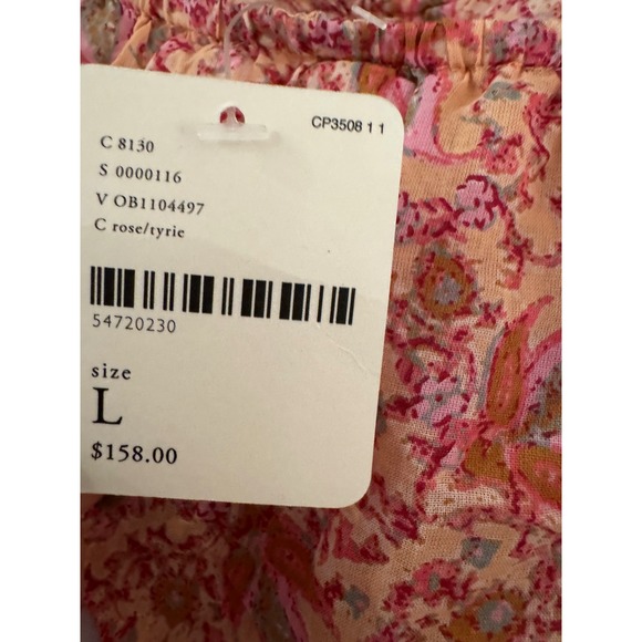 FREE PEOPLE Tangier Babydoll Tiered Sundress Maxi Dress, Size L NWT - Picture 7 of 12